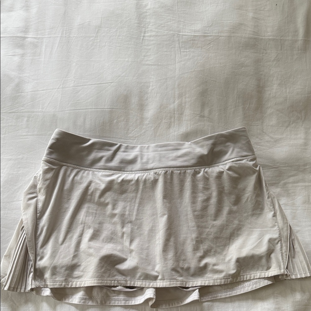 White Tennis Skirt